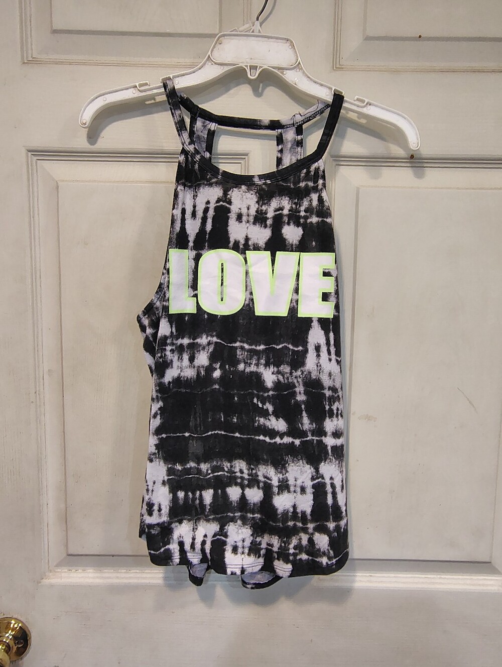No Boundaries Women's Size L Tye Dye Tank Top